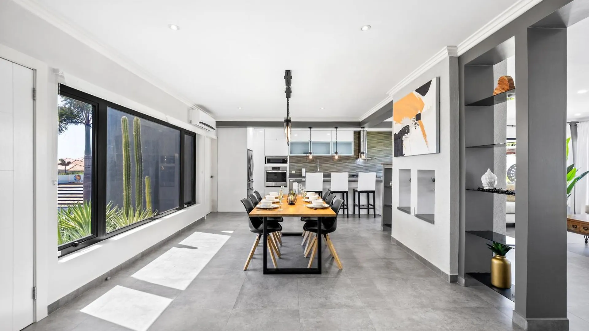 3Br - 1 Min To Beach, Pool, Bbq, Prime Location パームビーチ アルバ